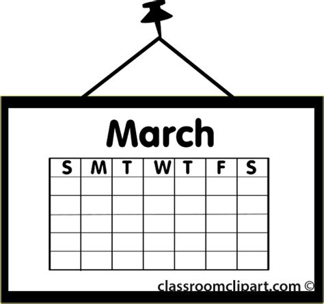 Free March Calendar Cliparts, Download Free March Calendar Cliparts png images, Free ClipArts on ...