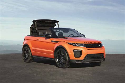 Range Rover Evoque Convertible SUV - Bonjourlife