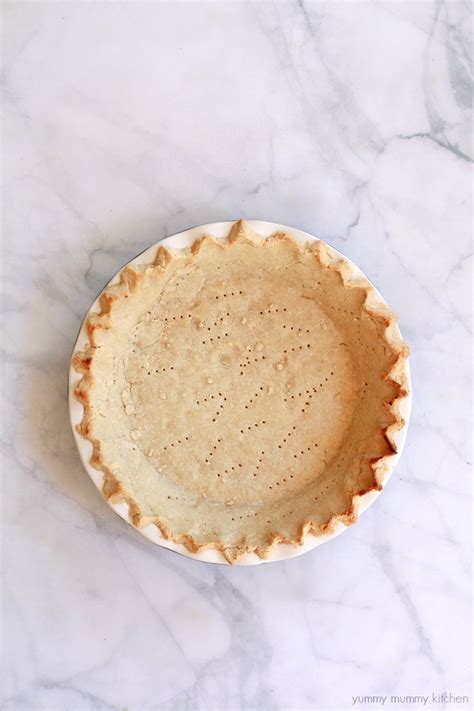 Gluten Free Pie Crust | Yummy Mummy Kitchen | A Vibrant Vegetarian Blog