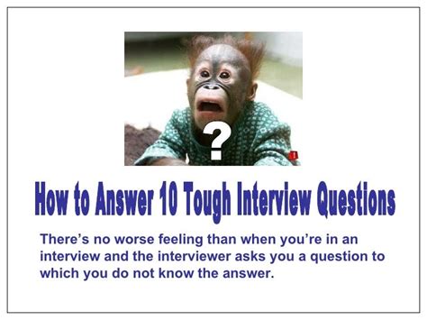 Tough Interview Questions