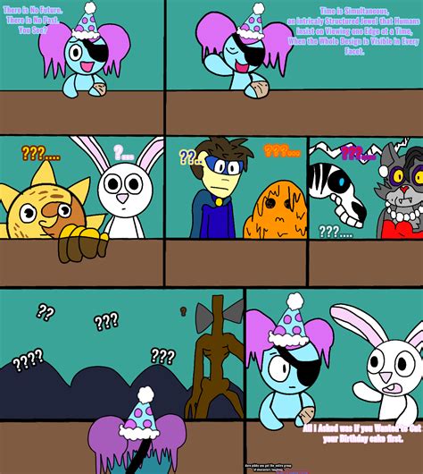 A Comic of Pibbys Birthday Party (original by u/no-calligrapher-5807 the image belongs to me not ...