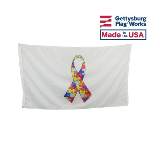 Autism Flag - Other Causes Flags - Awareness Flags - Flags & Banners