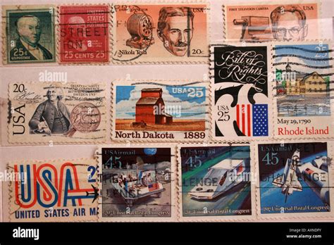 American first class stamps hi-res stock photography and images - Alamy