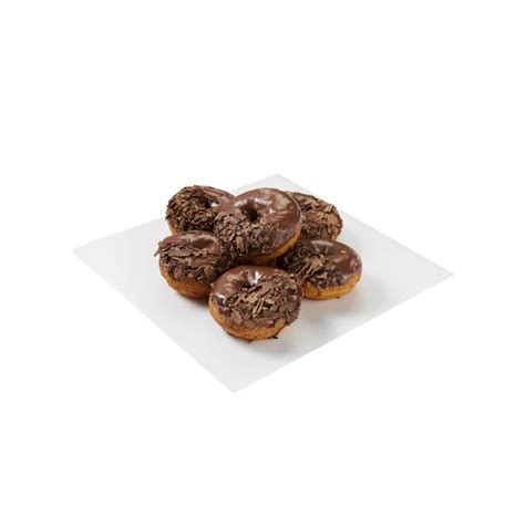 Buy Coles Iced Extra Chocolate Donuts 6 pack | Coles