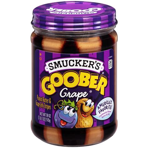 Smucker's Goober Peanut Butter & Grape Jelly Stripes - Shop Peanut Butter at H-E-B