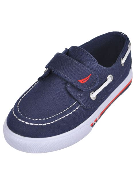 Nautica - Nautica Boys' "Little River 3" Boat Shoes (Toddler Sizes 5 - 12) - navy, 7 toddler ...