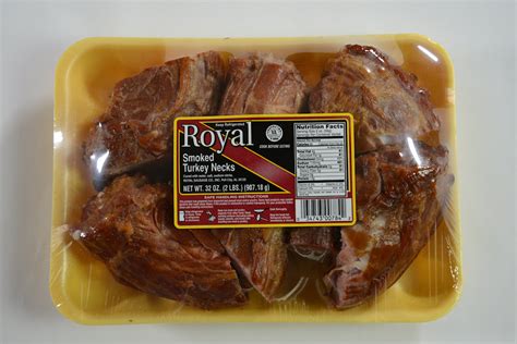 Royal Smoked Turkey Necks | Royal Quality Meats