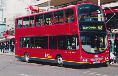 BUS PHOTO, LONDON Central Photograph Picture, Volvo Double Decker Wvl238 Lx06Dzw £0.45 - PicClick UK