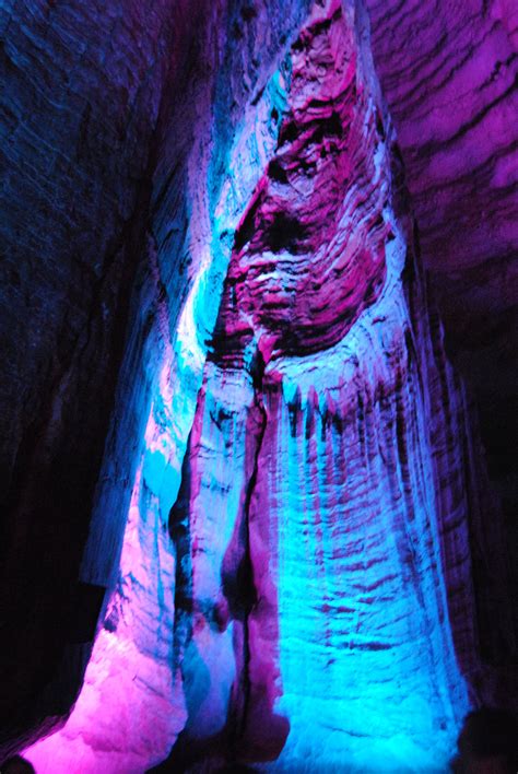 RUBY FALLS CAVE in LOOKOUT MOUNTAIN, Chattanooga, TN ... May 2015 ...