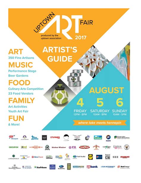 Uptown Art Fair Artist Guide 2017 by Uptown Art Fair - Issuu