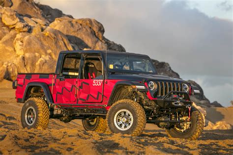 A 2020 Jeep Gladiator Pickup Competed in the Famous King of the Hammers Off-Road Race