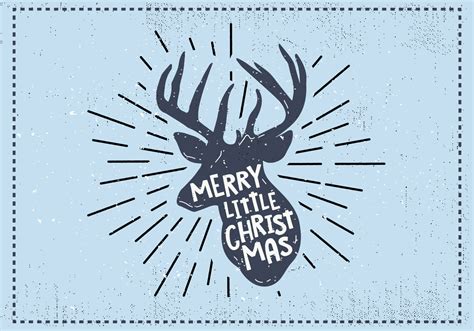 Free Christmas Deer Vector 133217 Vector Art at Vecteezy