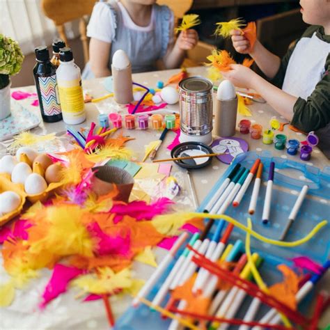 messy art projects for kids - Andrea's Notebook