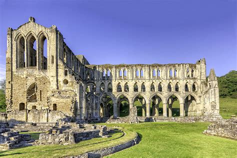 The ruins of Rievaulx Abbey in England: A precious pearl hidden deep in the remote Rye River ...