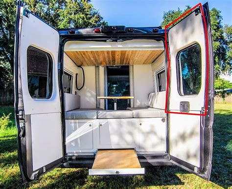 Promaster Camper Van Wall and Door Panels With Built-In Storage