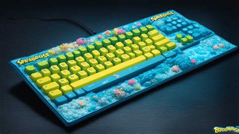 Spongebob Gaming Keyboard: Unleash Undersea Fun!