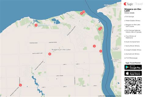 Niagara-on-the-Lake Printable Tourist Map | Sygic Travel