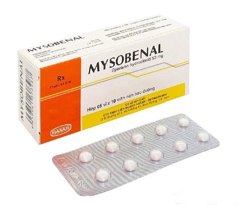 Uses of Mysobenal | Vinmec