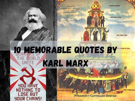 10 memorable quotes by Karl Marx