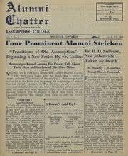 Assumption College Alumni Chatter 1948 : Assumption College (Windsor, Ontario) : Free Download ...