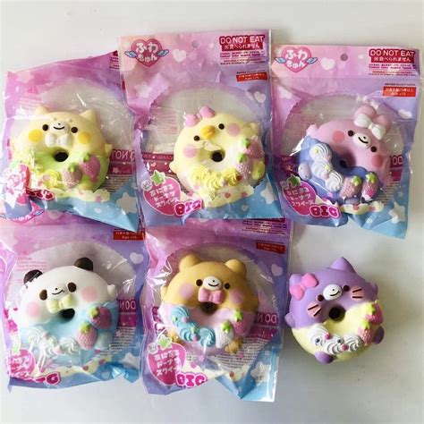 Licensed squishy animal donut squishies super cute and rare Jumbo Squishies, Animal Squishies ...