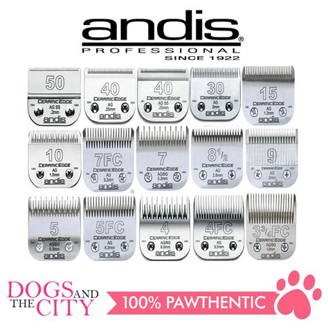 ANDIS UltraEdge® Detachable Blade, Size 7FC – Dogs And The City Online