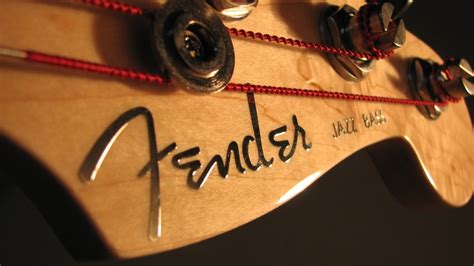 Fender Jazz Bass Logo Vinyl Sticker - HMCustom Online Shop