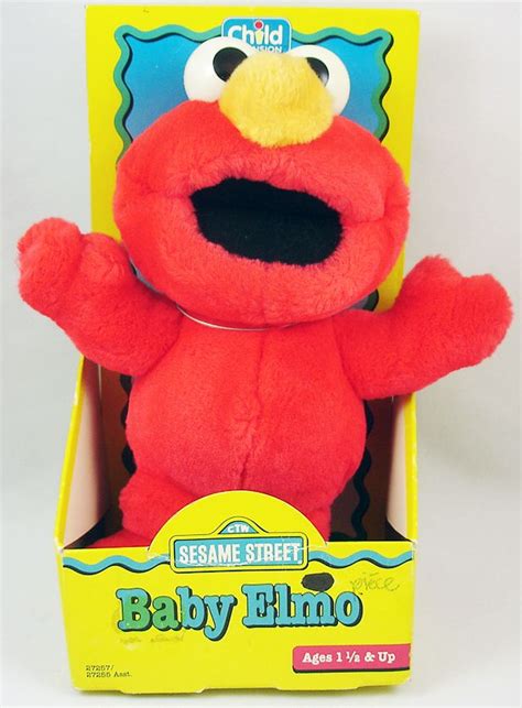 Sesame Street - Child Dimension - Baby Elmo plush doll