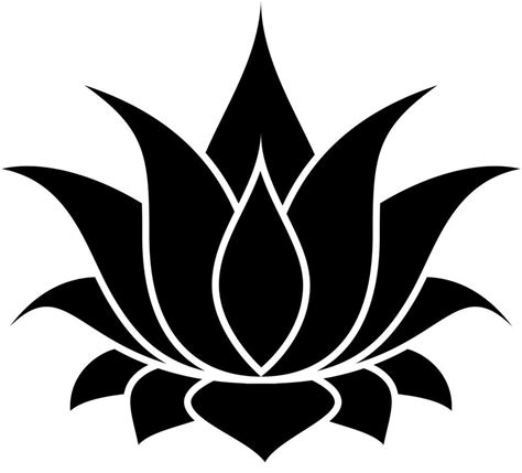 Black Lotus Flower Logo - LogoDix