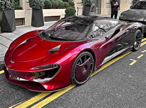 5M $ McLaren Speedtail MSO Spotted in Paris | Auto Lux