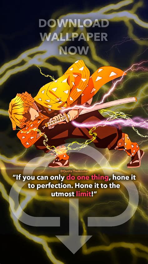 Zenitsu Grandpa Quotes - Anime WP List