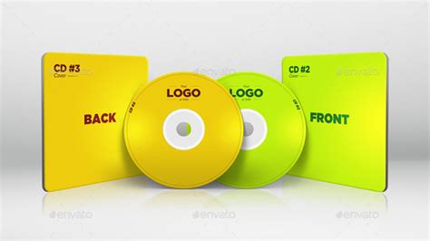 30+ CD Mockup Design Templates for Music album Branding - Graphic Cloud