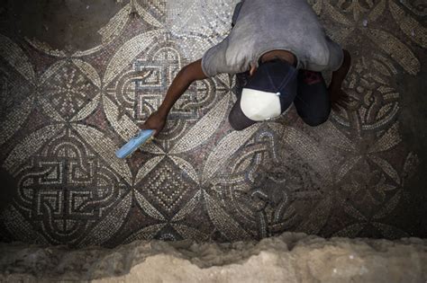 Byzantine-era treasure discovered ‘by chance’ in Gaza…