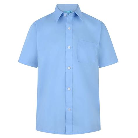 Sky Blue School Shirt - Boys 36" 48" | Sky Blue School Uniform