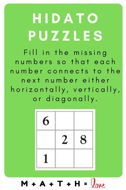 22 Free Printable Hidato Puzzles