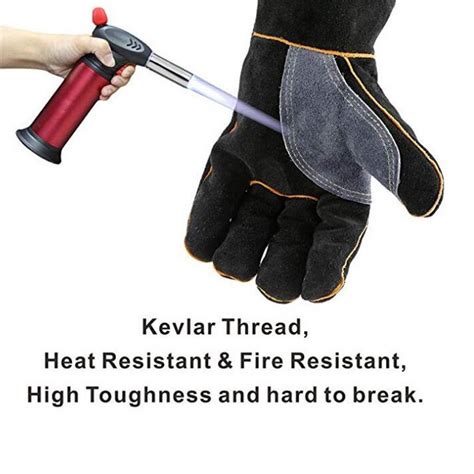 14inch/16inch Heat Resistant Work Welding Gloves - Kivaj