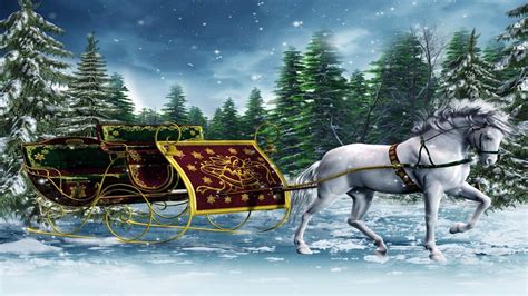 Winter Sleigh Wallpapers - Wallpaper Cave