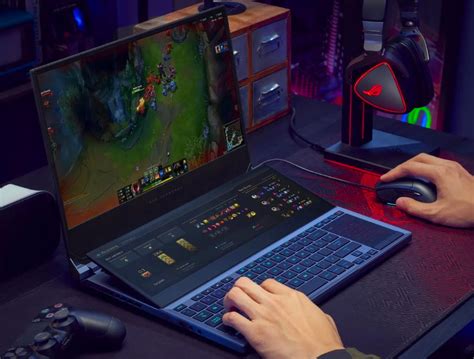 Asus Introduces Dual-4k Touchscreen Gaming Laptop | Gaming laptop setup ...