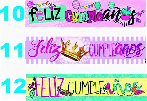 Feliz Cumpleanos Banner Printable Free