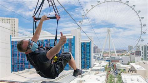 Ziplining in Vegas 2021