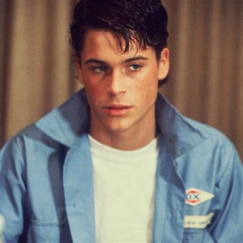 Young rob Lowe as soda pop | The outsiders, Rob lowe movies, Rob lowe