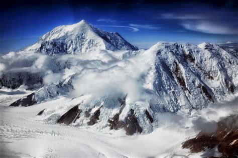 Landscape, Scenic, Mount Foraker, Alaska, mountain, snow free image ...