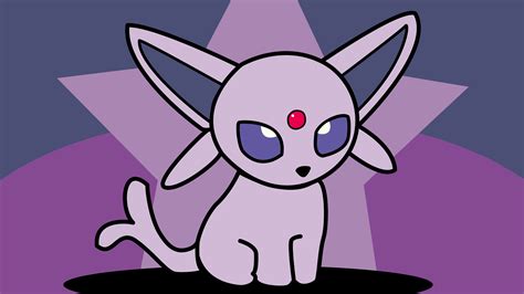 Espeon Chibi The Psychic Eevee Evolution Pokemon by Luchoxfive on DeviantArt