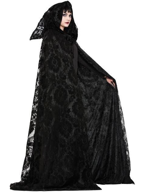 Witche & Wizard Midnight Cloak - PartyBell.com | Cosplay dress, Black ...