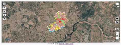 Blue World City Overseas Block District 4 Map • Seerab