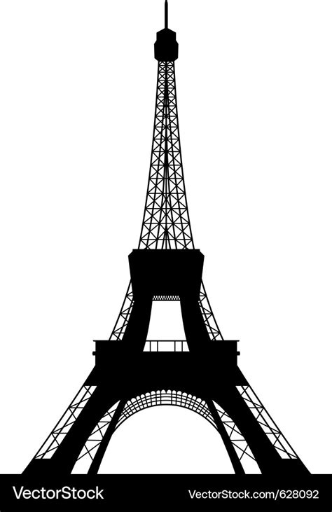 Eiffel Tower Silhouette Clip Art