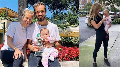 Daniil Medvedev's wife Daria and daughter Alisa explore Central Park ...