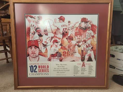 2002 World Series Poster : r/angelsbaseball