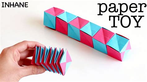 transformer TOY origami: funny paper toy - YouTube