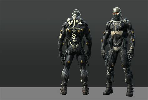 5K, nanosuit, by thyrring, man, game, muscular, Crysis, suit, Nomad, strong, Crysis 1, powerful ...